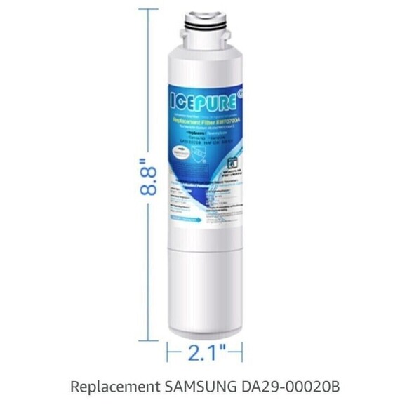 IcePure RWF0700A Refrigerator Water Filter for Select Samsung & Kenmore Models - Picture 5 of 11